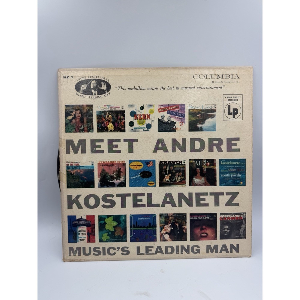 Andre Kostelanetz - Meet Andre Kostelanetz LP Record Columbia Orchestra 33 RPM